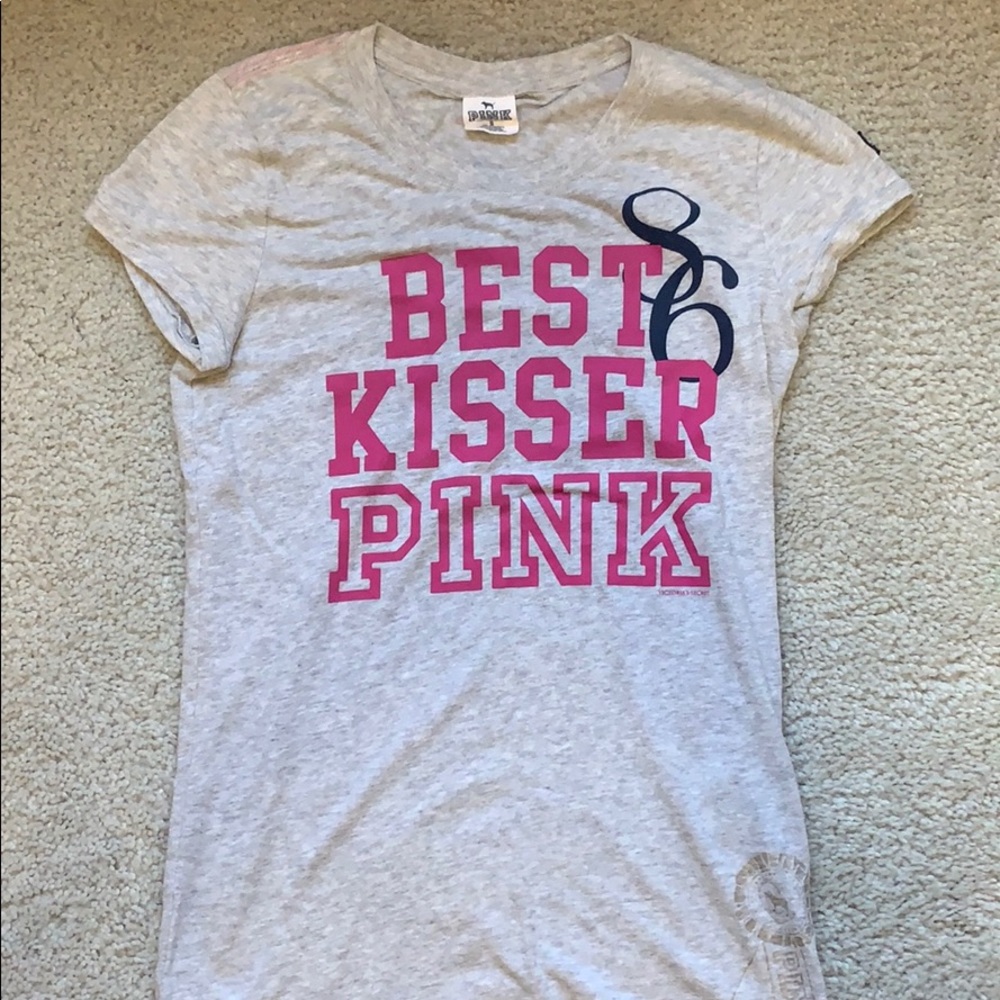 PINK by Victoria’s Best Kisser T-shirt. Sz S